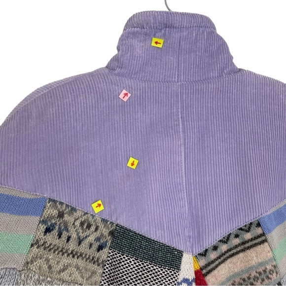 Rarework Studio Sherpa Aztec Bomber Jacket - Picture 12 of 12